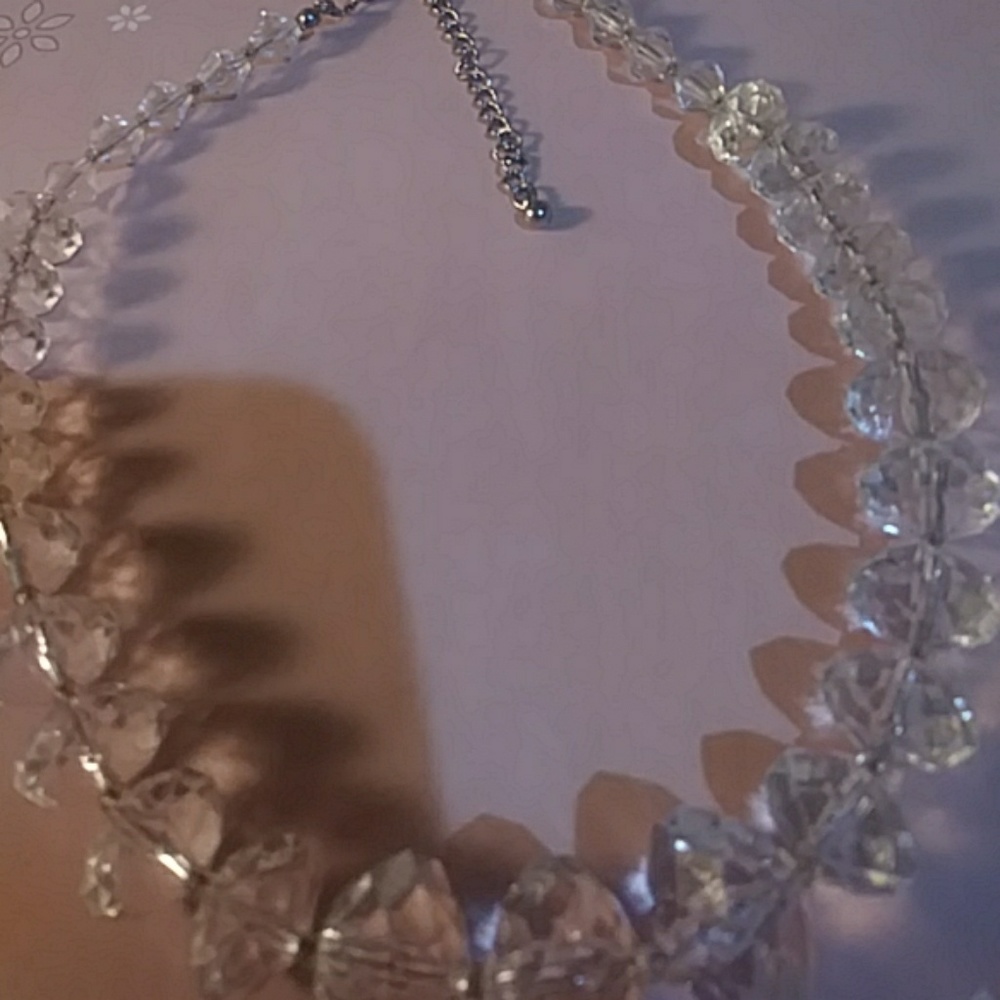 Clear Gemstones Necklace